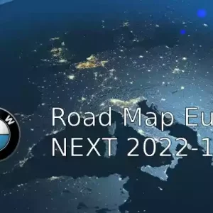 BMW Road Map Europe NEXT