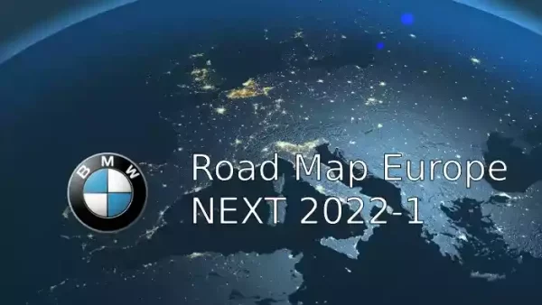 BMW Road Map Europe NEXT