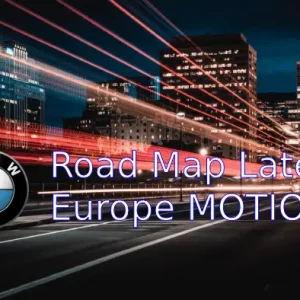 BMW Road Map Europe MOTION and FSC Code