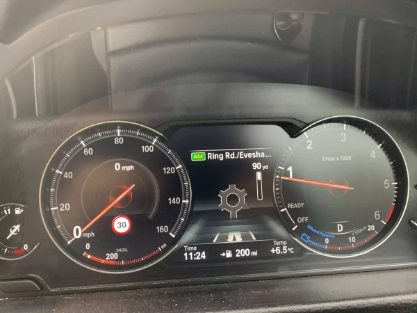 GENUINE BMW 6WB DIGITAL Instrumental Cluster For 5 Series F07 F10 F11 F18 - Image 2