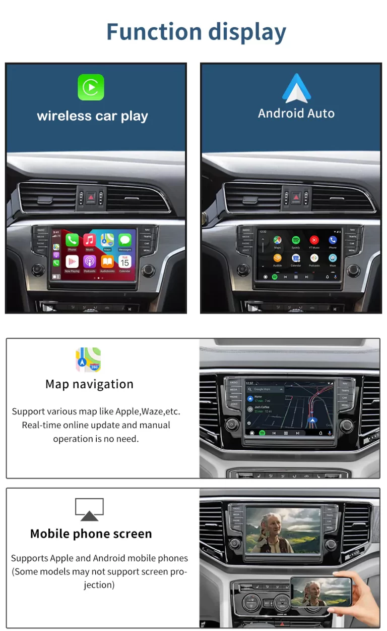 Apple Carplay für Volkswagen Tiguan/Passat/Golf/Polo – Carplay