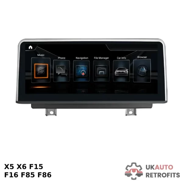 BMW X5 X6 F15 F16 F85 F86 Android Screen