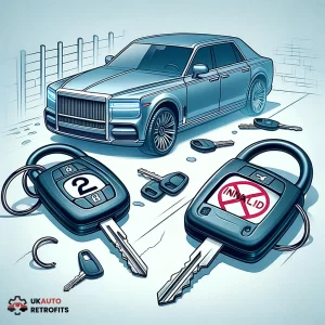 Ghost Immobiliser rendering cloned car keys ineffective, ensuring vehicle security - UK Auto Retrofits