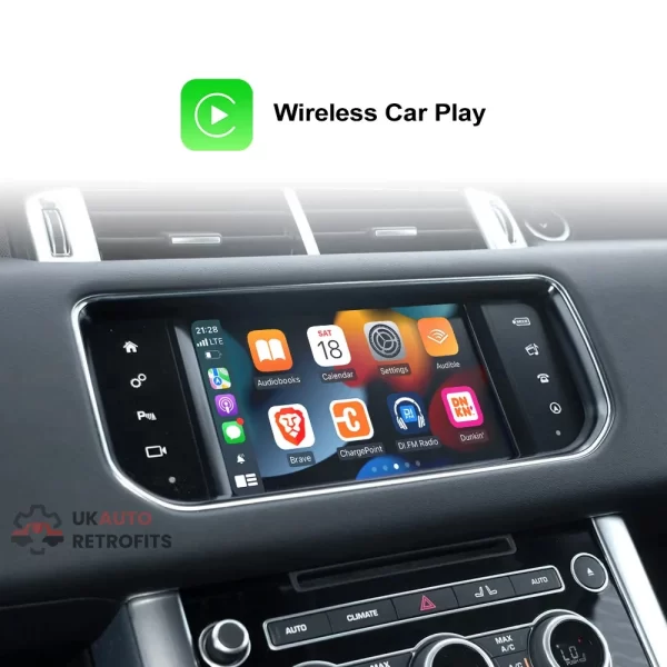 Land Rover Range Jaguar Apple Carplay