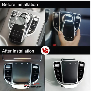 Mercedes Benz Touch Pad Before And After