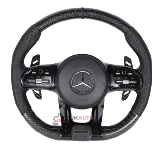 Mercedes Benz custom AMG Steering wheel dark knight edition